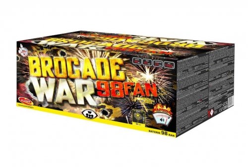 Brocade war 98 ran / 25mm – fan shape