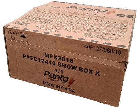 Show Box X. 124 ran / 25mm